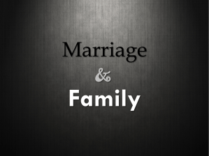 marriage-and-family